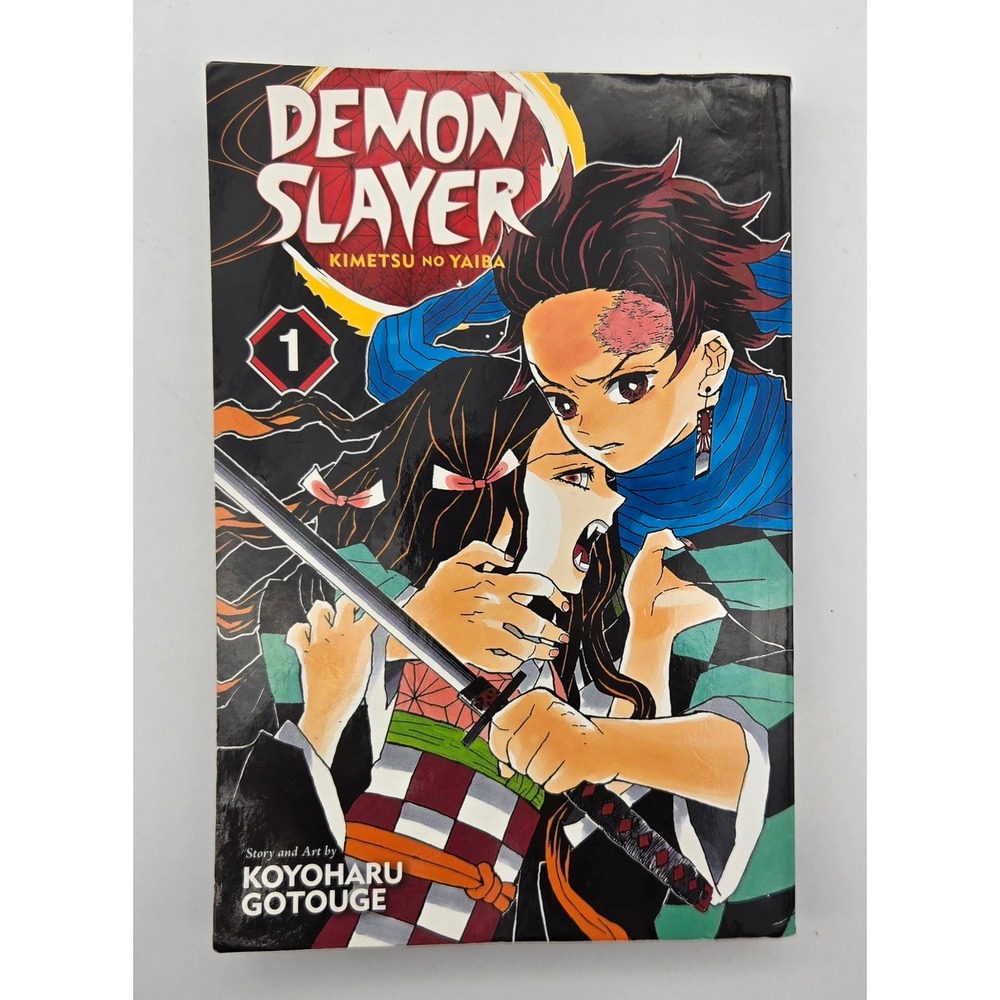 Demon Slayer Kimetsu No Yaiba Volume 1 Manga Viz Koyoharu Gotouge English